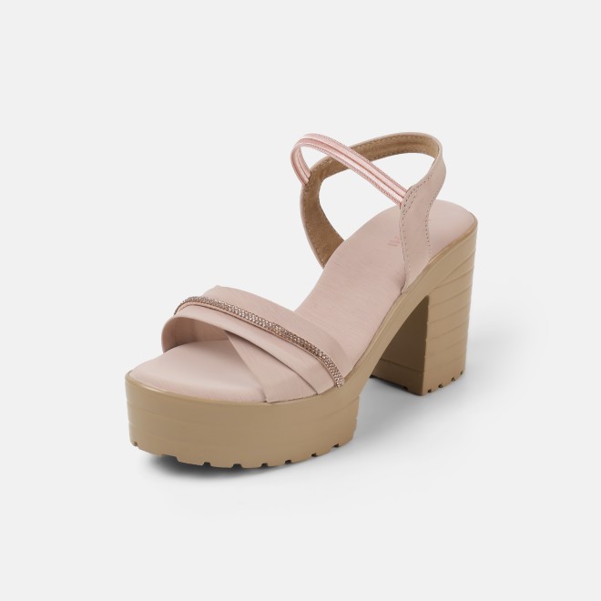 Mochi Women Peach Casual Sandals (SKU: 34-800311-80-36)