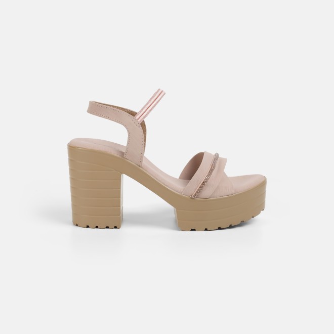 Mochi Women Peach Casual Sandals (SKU: 34-800311-80-36)