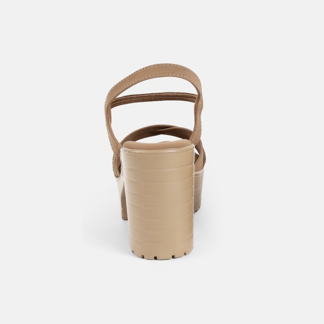 Mochi Women Dark-beige Casual Sandals (SKU: 34-800311-89-38)