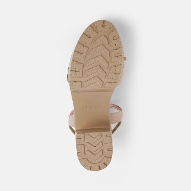Mochi Women Peach Casual Sandals (SKU: 34-800311-80-36)