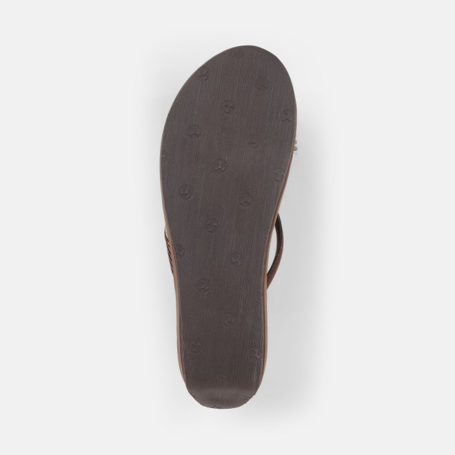 Mochi Women Brown Casual Slip Ons (SKU: 34-800418-12-36)