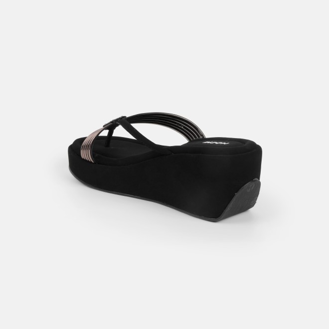 Mochi Women Black Casual Slip Ons (SKU: 34-800418-11-36)