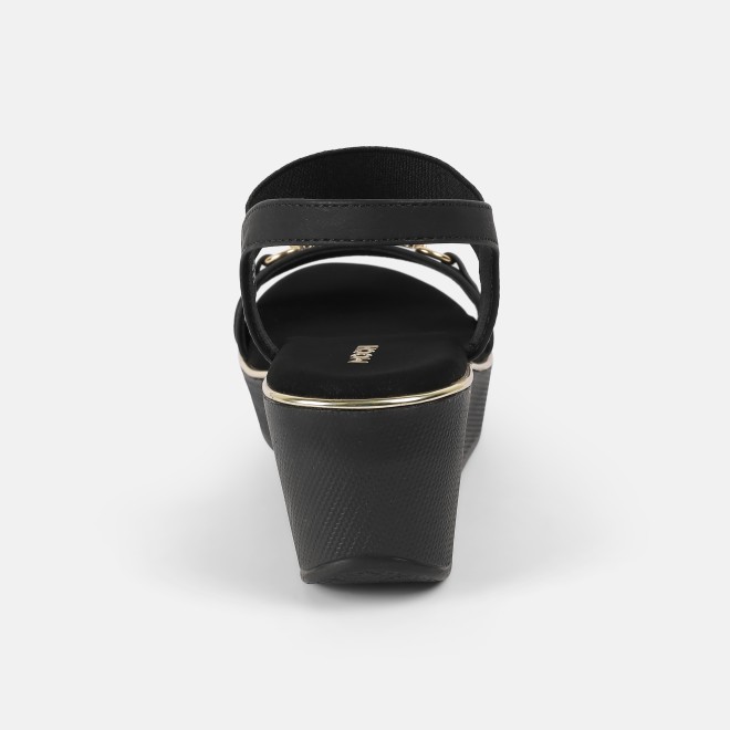 Mochi Women Black Casual Sandals (SKU: 34-800424-11-36)