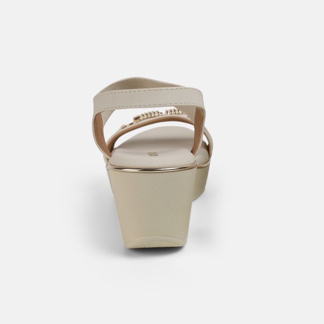 Mochi Women Beige Casual Sandals (SKU: 34-800424-20-36)