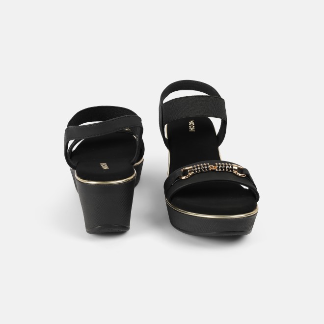 Mochi Women Black Casual Sandals (SKU: 34-800424-11-36)