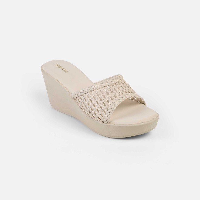 Mochi Women Off-white Casual Slip Ons (SKU: 34-800428-66-36)