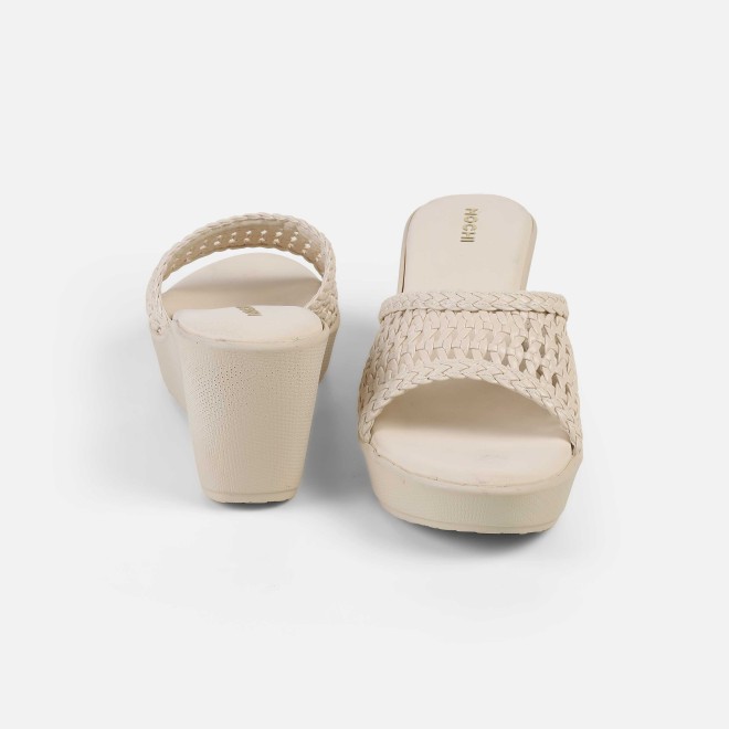 Mochi Women Off-white Casual Slip Ons (SKU: 34-800428-66-36)