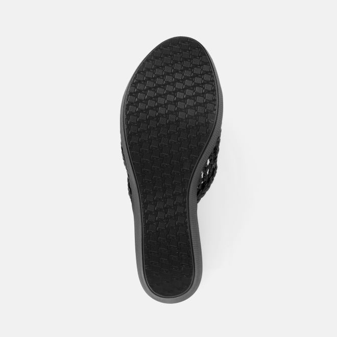 Mochi Women Black Casual Slip Ons (SKU: 34-800428-11-36)