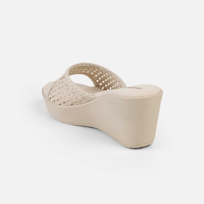 Mochi Women Off-white Casual Slip Ons (SKU: 34-800428-66-36)