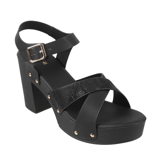 Women Black Casual Sandals