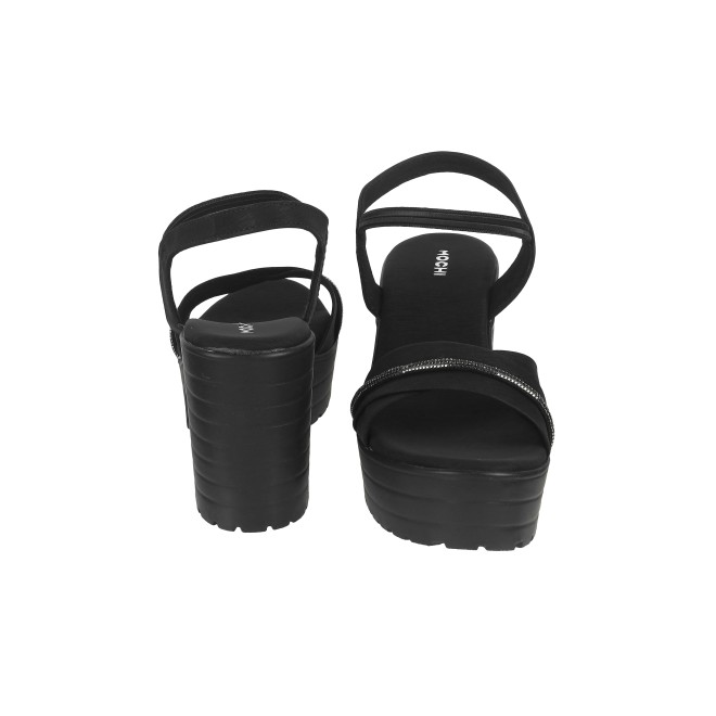 Mochi Women Black Casual Sandals (SKU: 34-900311-11-36)