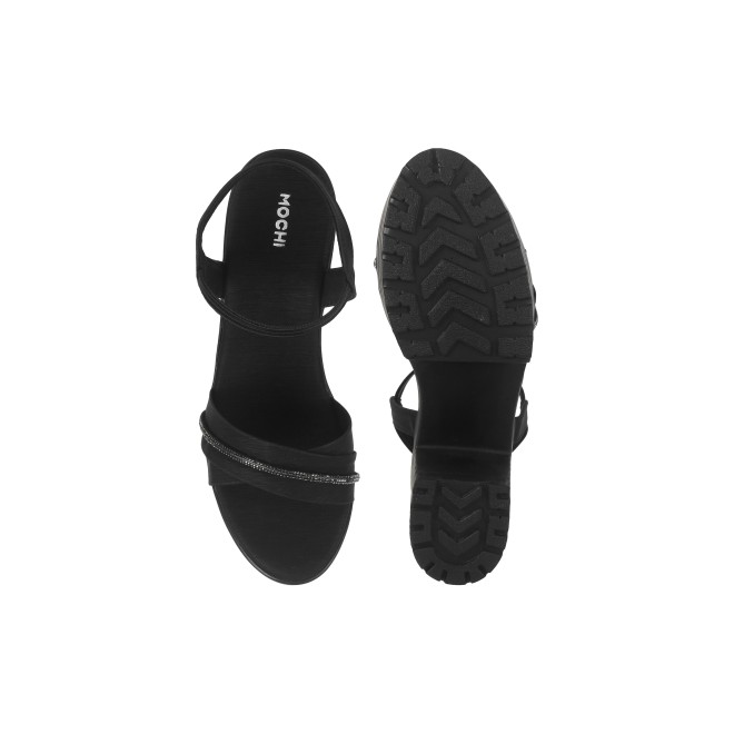 Mochi Women Black Casual Sandals (SKU: 34-900311-11-36)