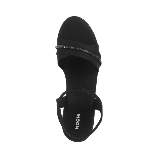 Mochi Women Black Casual Sandals (SKU: 34-900311-11-36)