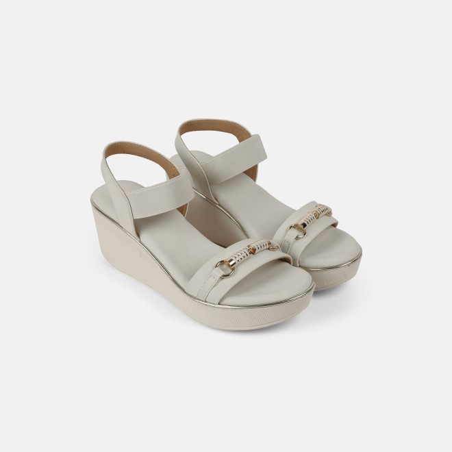 Mochi Women Beige Casual Sandals (SKU: 34-900424-20-35)