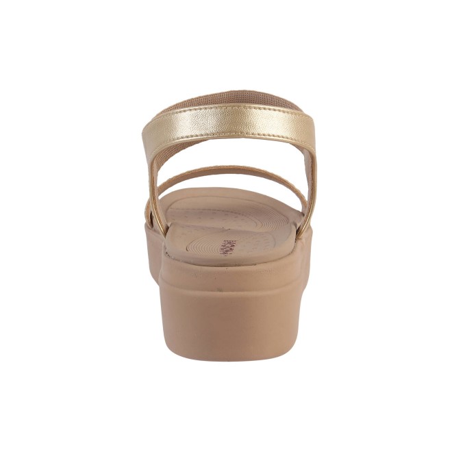 Mochi Women Gold Casual Sandals (SKU: 34-924-15-37)