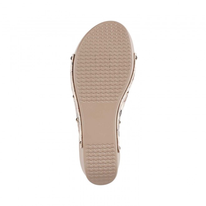 Mochi Women Beige Casual Sandals (SKU: 34-93-20-41)