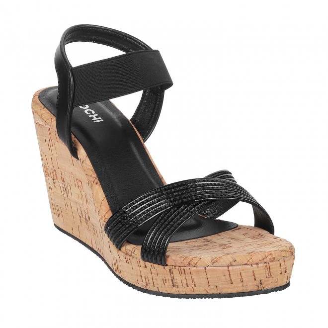 Mochi Women Black Casual Sandals (SKU: 34-94-11-37)