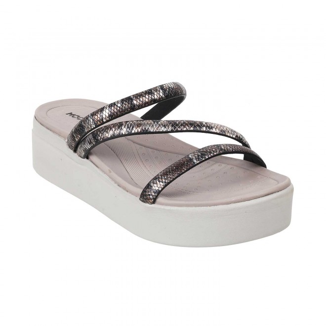 Mochi Women Grey Casual Sandals (SKU: 34-97-14-40)
