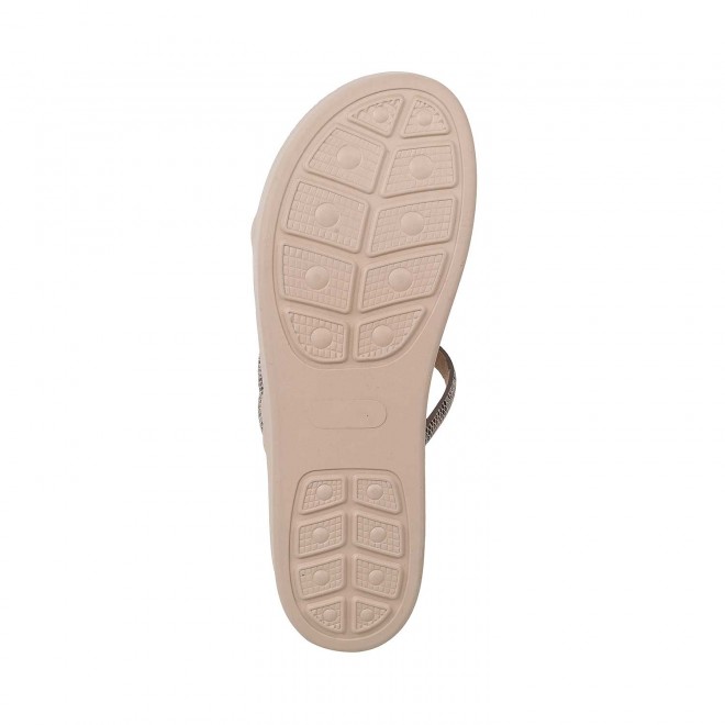 Mochi Women Beige Casual Sandals (SKU: 34-97-20-36)