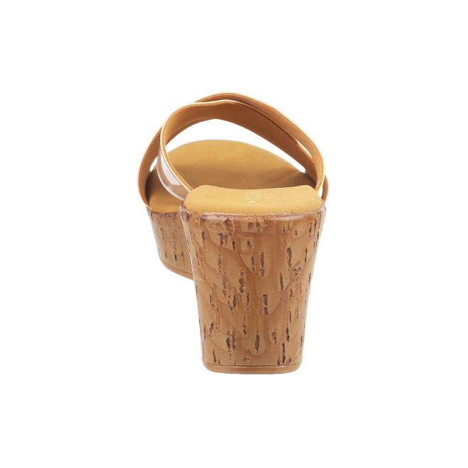 Mochi Women Rose-Gold Casual Slides (SKU: 34-9884-52-36)