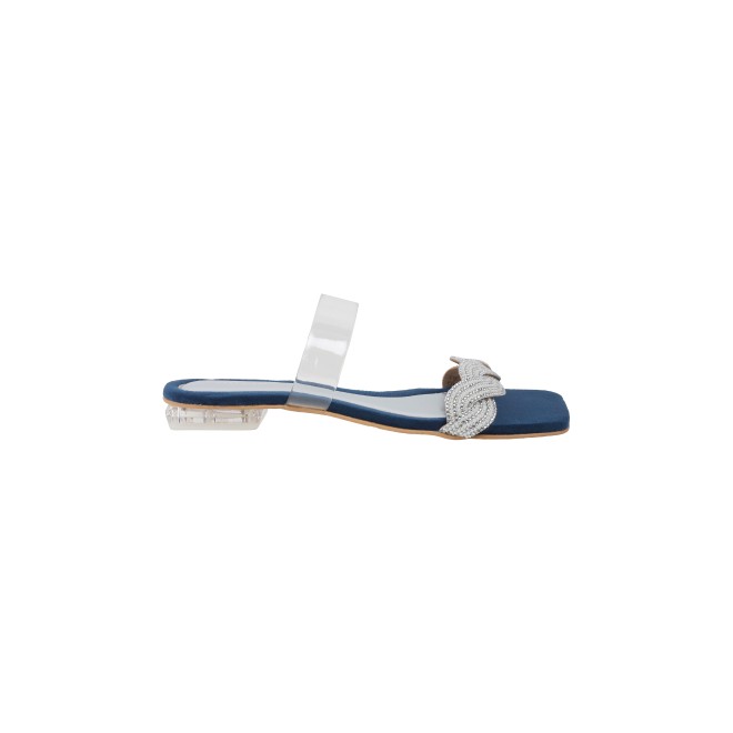 Mochi Women Silver Casual Slip Ons (SKU: 35-1288-27-36)