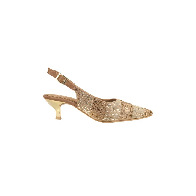 Mochi Women Antique-Gold Wedding Sandals (SKU: 35-1427-28-38)