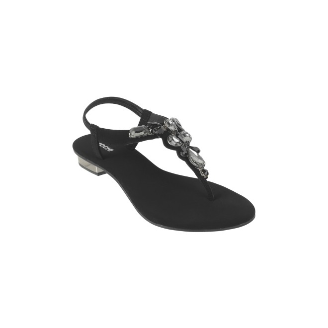 Mochi Women Black Party Sandals (SKU: 35-1459-11-37)