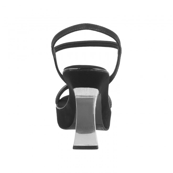 Mochi Women Black Party Sandals (SKU: 35-162-11-36)
