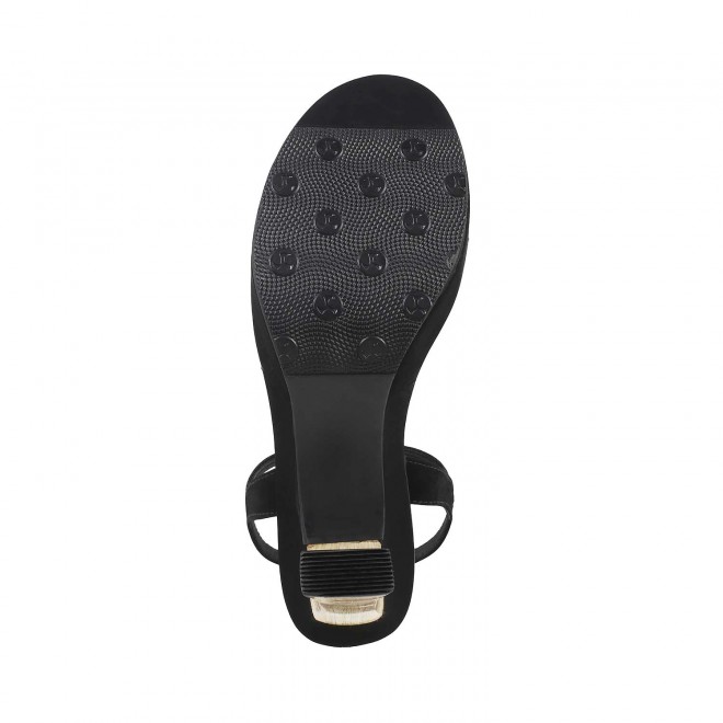 Mochi Women Black Party Sandals (SKU: 35-162-11-36)