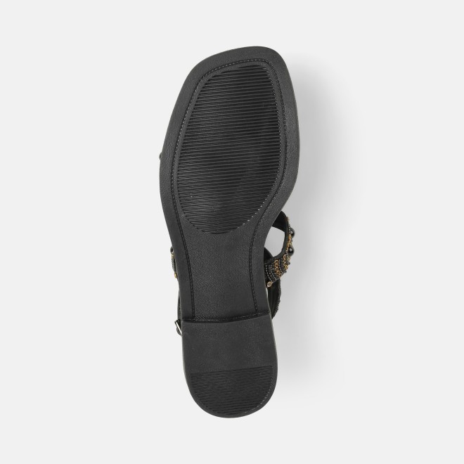 Mochi Women Black Casual Gladiators (SKU: 35-1999-11-36)