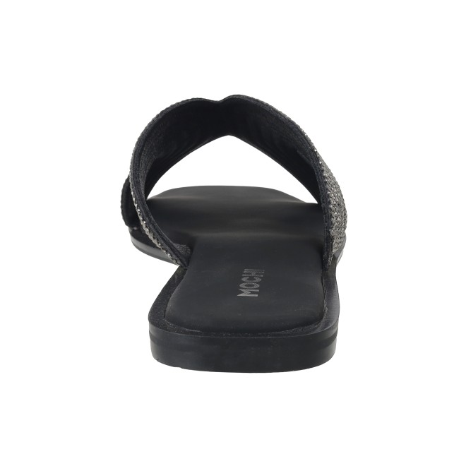 Mochi Women Black Casual Slip Ons (SKU: 35-2004-11-36)