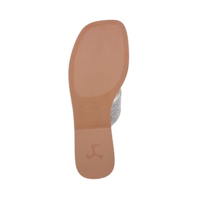 Mochi Women Silver Casual Slip Ons (SKU: 35-2004-27-36)
