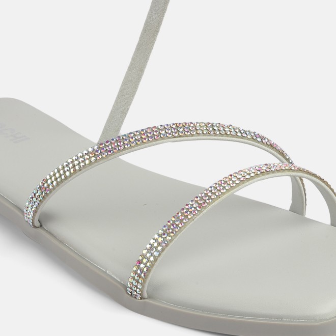 Mochi Women Silver Party Gladiators (SKU: 35-2066-27-38)