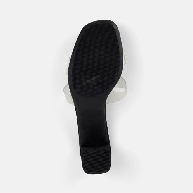 Mochi Women Black Casual Slip Ons (SKU: 35-2423-11-36)