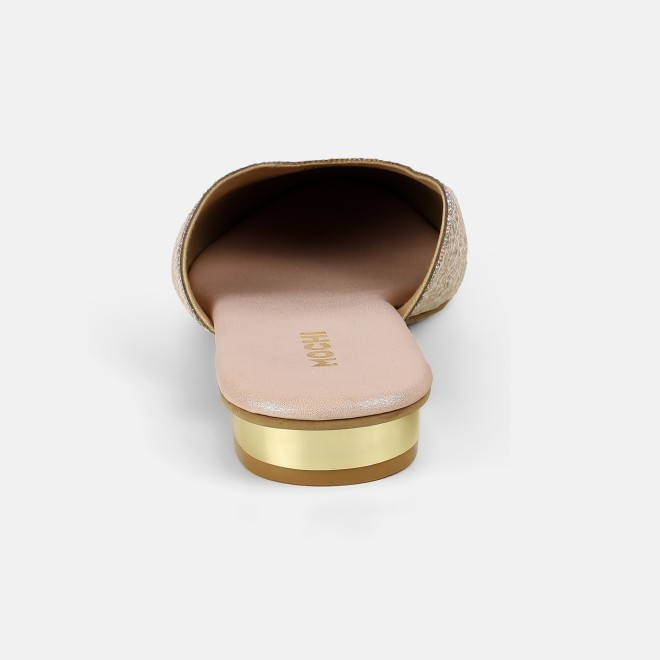Mochi Women Rose-gold Wedding Slip Ons (SKU: 35-2497-52-36)