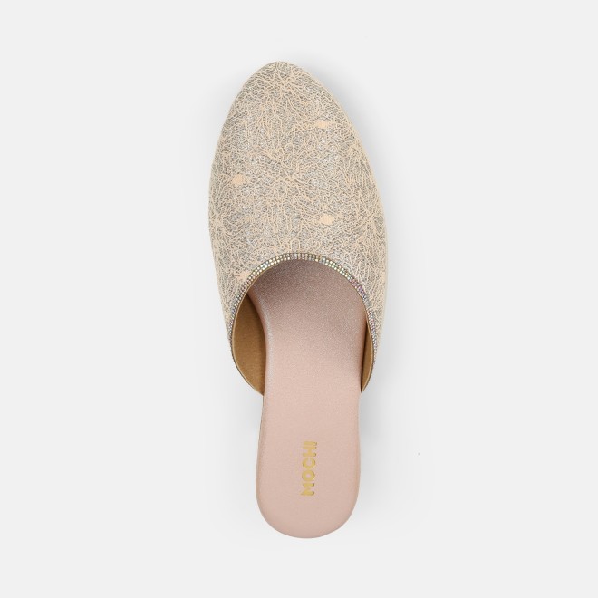 Mochi Women Rose-gold Wedding Slip Ons (SKU: 35-2497-52-36)