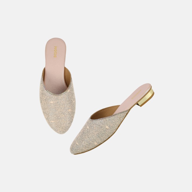 Mochi Women Rose-gold Wedding Slip Ons (SKU: 35-2497-52-36)