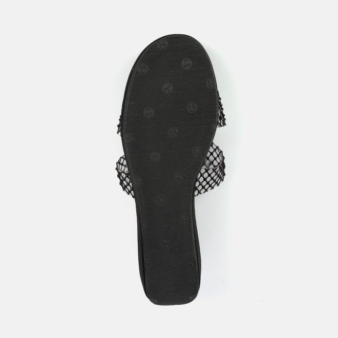 Mochi Women Black Casual Slip Ons (SKU: 35-2597L-11-42)