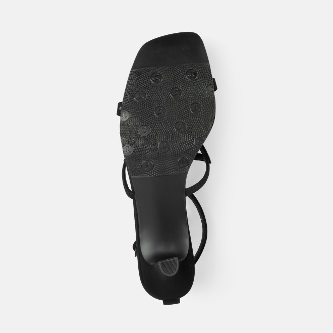 Mochi Women Black Party Sandals (SKU: 35-2632-11-36)
