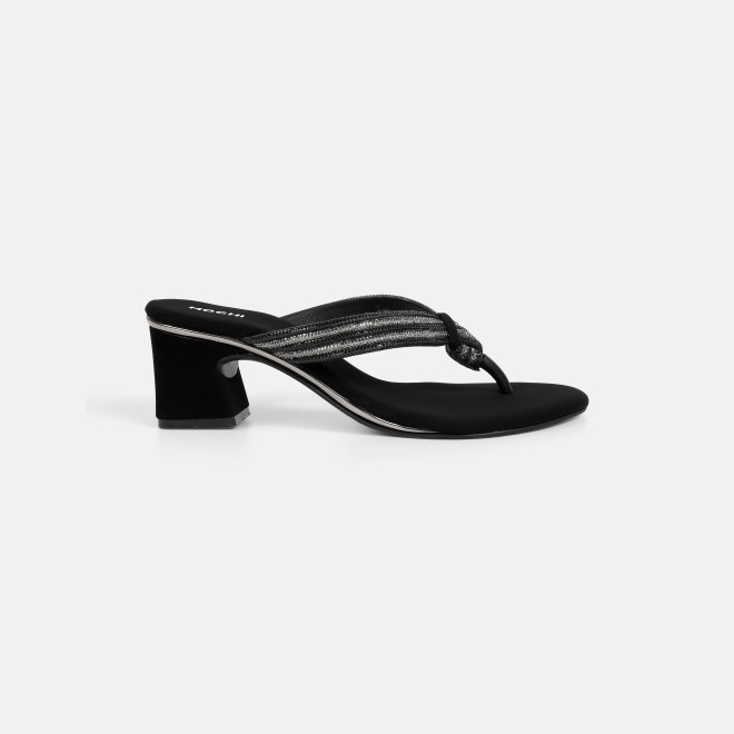 Mochi Women Black Casual Slippers (SKU: 35-2635-11-36)