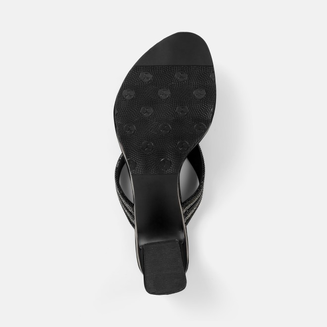 Mochi Women Black Casual Slippers (SKU: 35-2635-11-36)