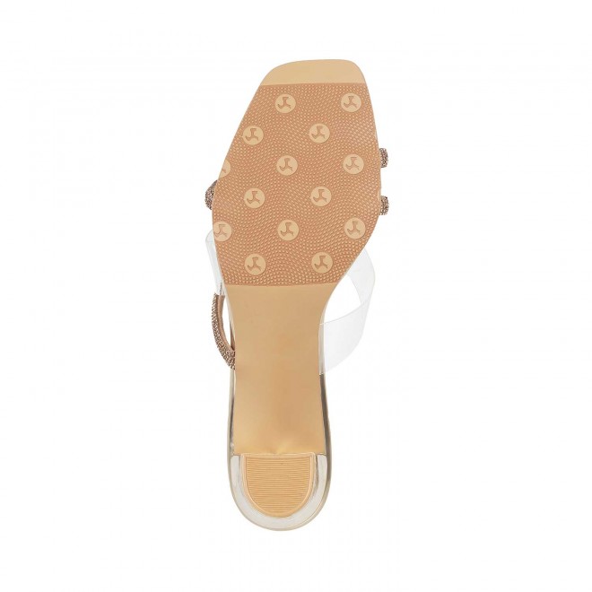 Mochi Women Gold Party Sandals (SKU: 35-328-15-36)