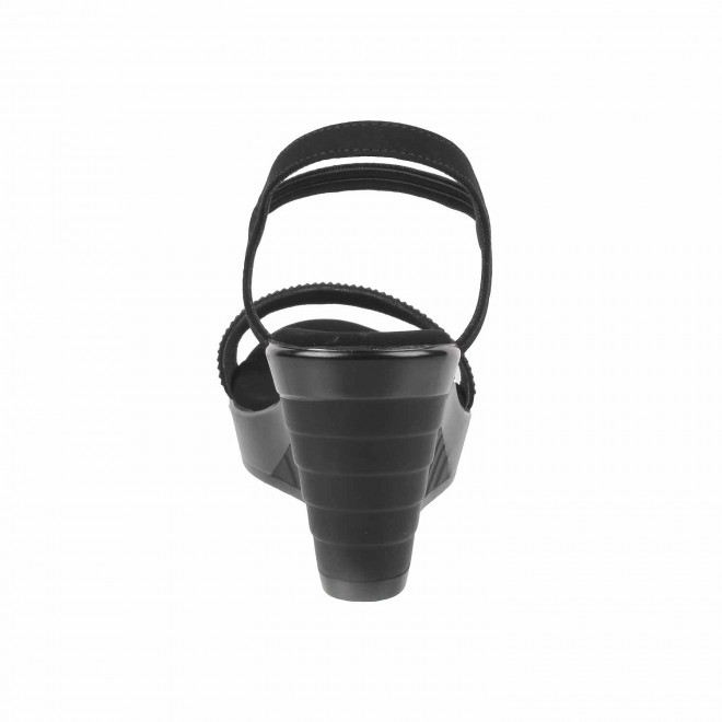Mochi Women Black Party Sandals (SKU: 35-4528-11-36)
