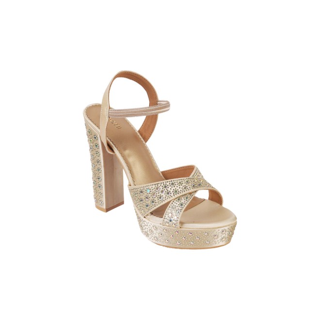 Mochi Women Gold Wedding Slides (SKU: 35-469-15-37)