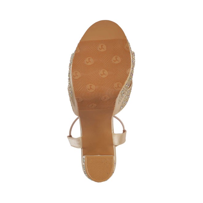Mochi Women Gold Wedding Slides (SKU: 35-469-15-37)