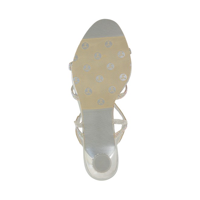 Mochi Women Silver Party Sandals (SKU: 35-474-27-36)
