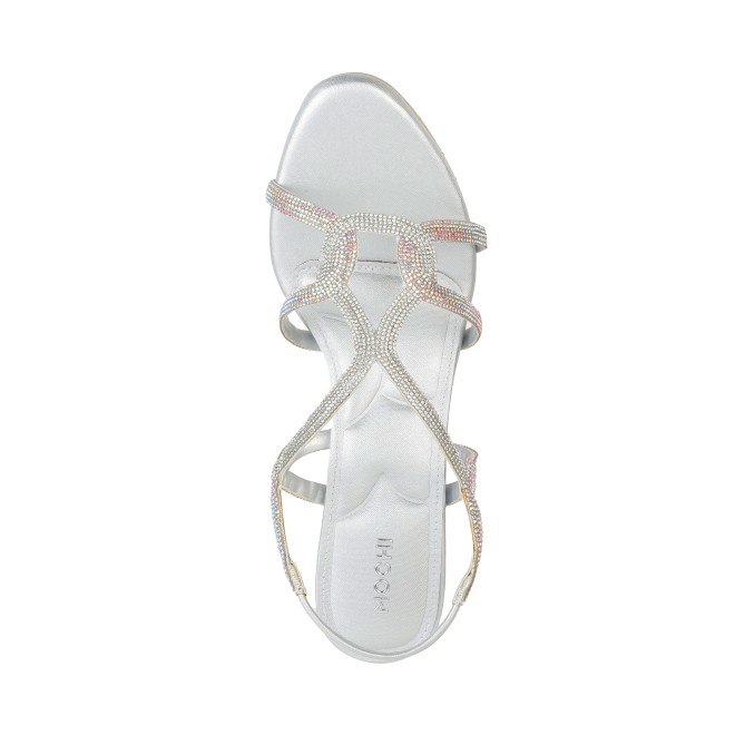 Mochi Women Silver Party Sandals (SKU: 35-474-27-36)