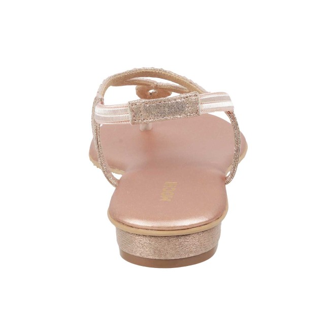 Mochi Women Rose-Gold Casual Sandals (SKU: 35-4917-52-36)