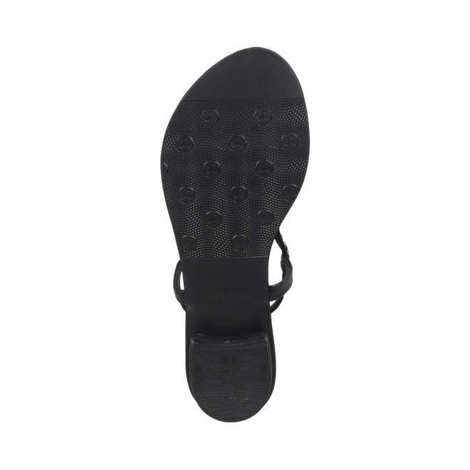 Mochi Women Black Casual Sandals (SKU: 35-4917-11-37)