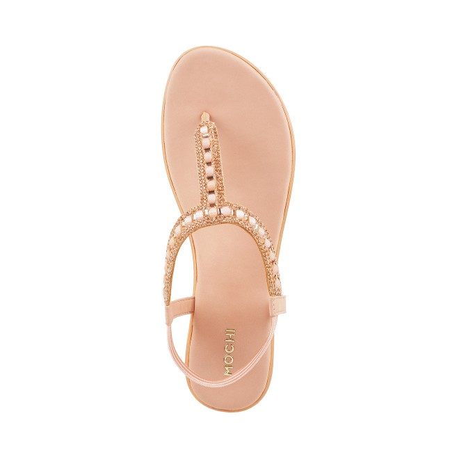 Mochi Women Peach Casual Sandals (SKU: 35-5023-80-37)